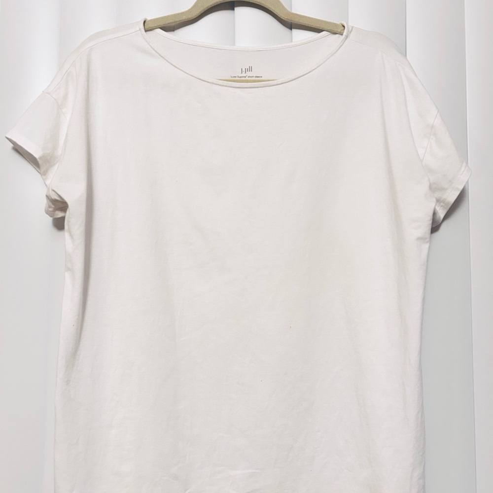J. Jill luxe supima Short Sleeve Tee